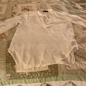 White blouse. Size medium